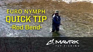 How too keep the rod bent when fighting trout- A euro nymph Quick Tip