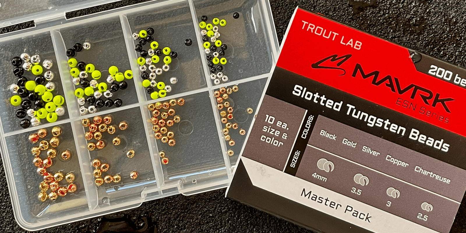 Slotted Tungsten Beads