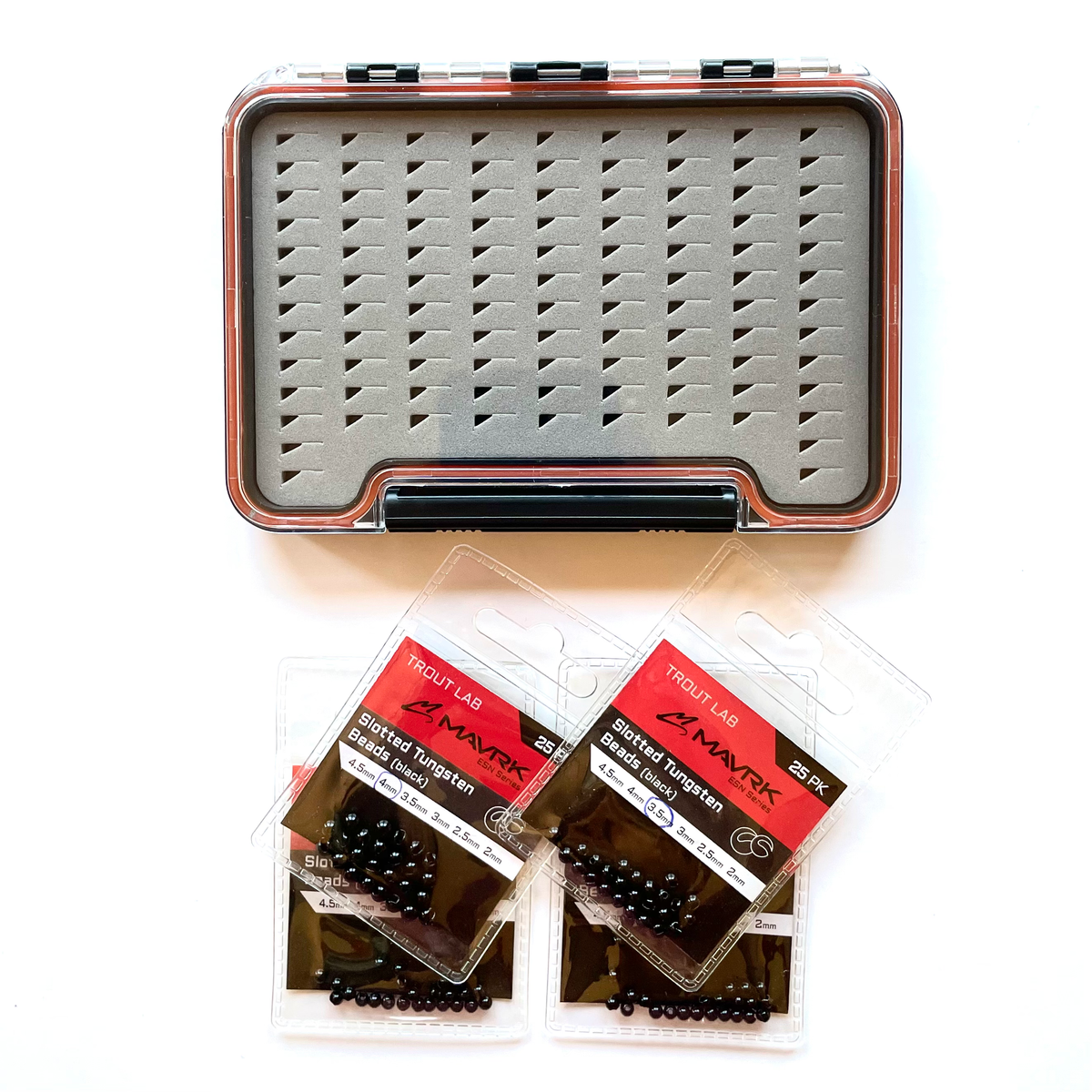 Premium Slotted Tungsten Beads (25 pc Refill or 100pc Multi-Pack)
