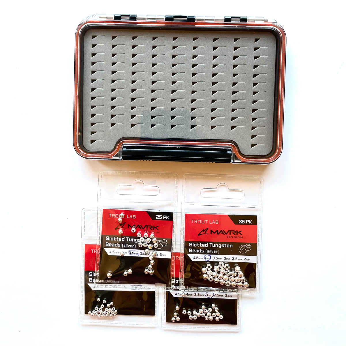 Premium Slotted Tungsten Beads (25 pc Refill or 100pc Multi-Pack)