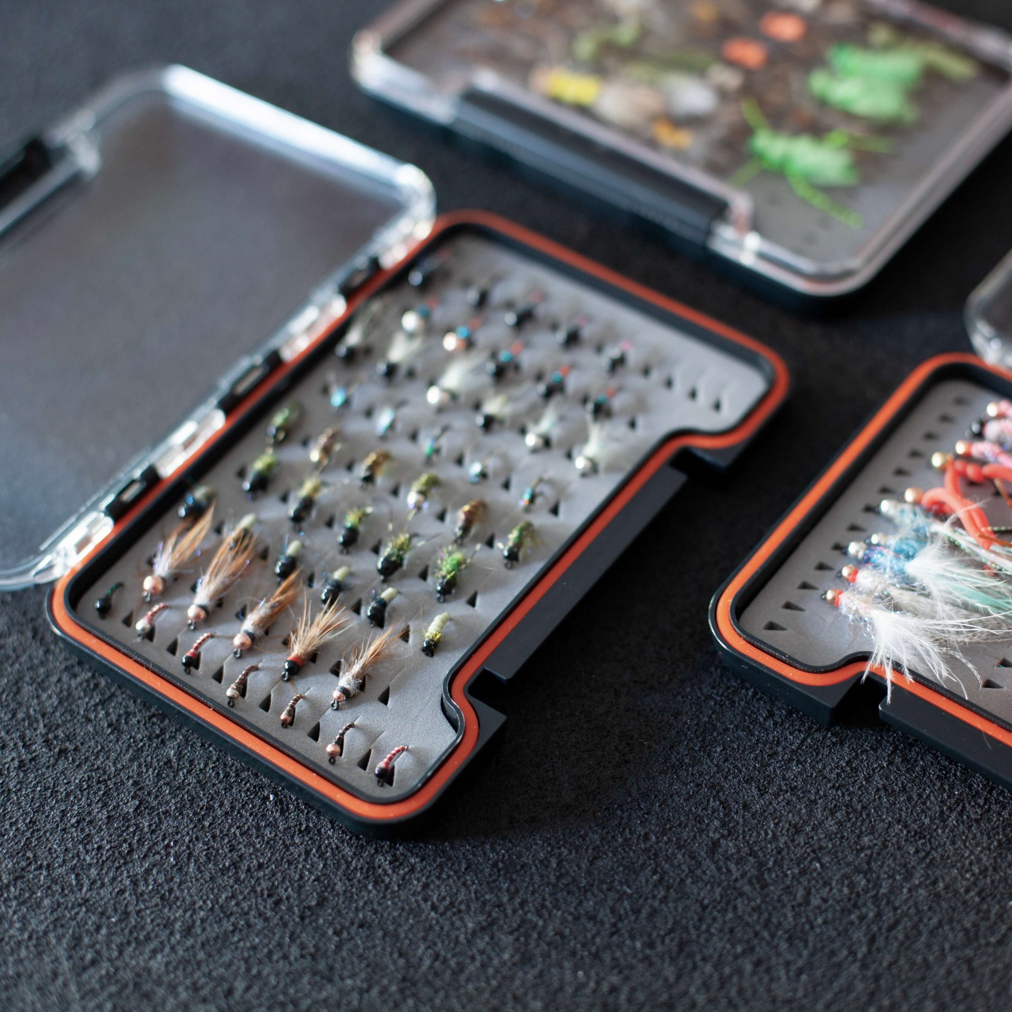 discount fly fishing boxes Mini Waterproof Floating Fly Box