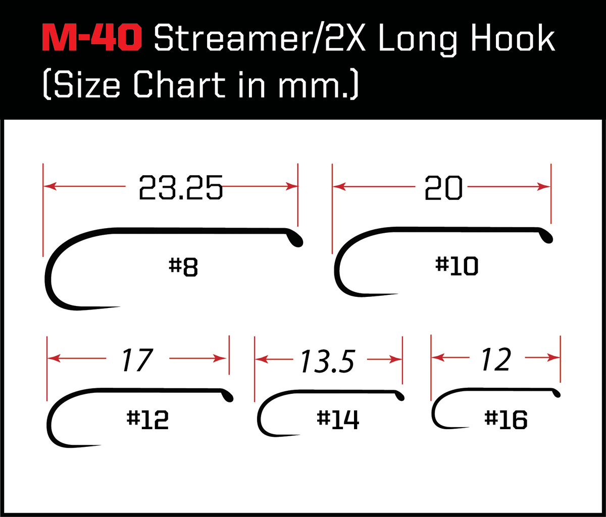 Competition Barbless Hooks (125 pc Multi-Pack)